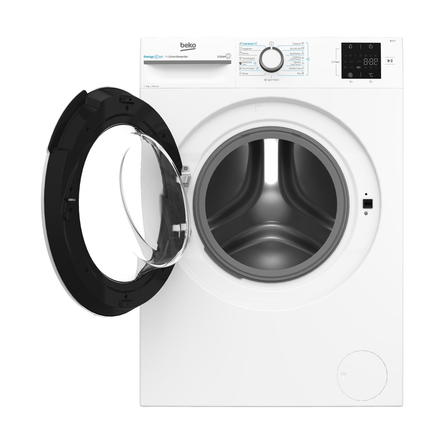 Beko Washing machine BM3WFSU37013WW, 7 kg, Energy class A, 49.6 cm, 1000 rpm, Inverter motor, Steam Cure / BM3WFSU37013WW