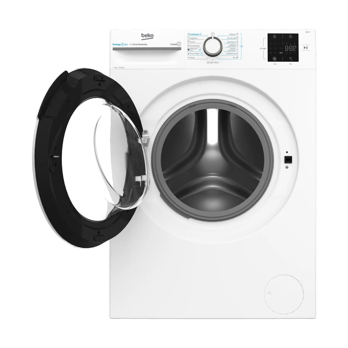 Beko Washing machine BM3WFSU37013WW, 7 kg, Energy class A, 49.6 cm, 1000 rpm, Inverter motor, Steam Cure / BM3WFSU37013WW