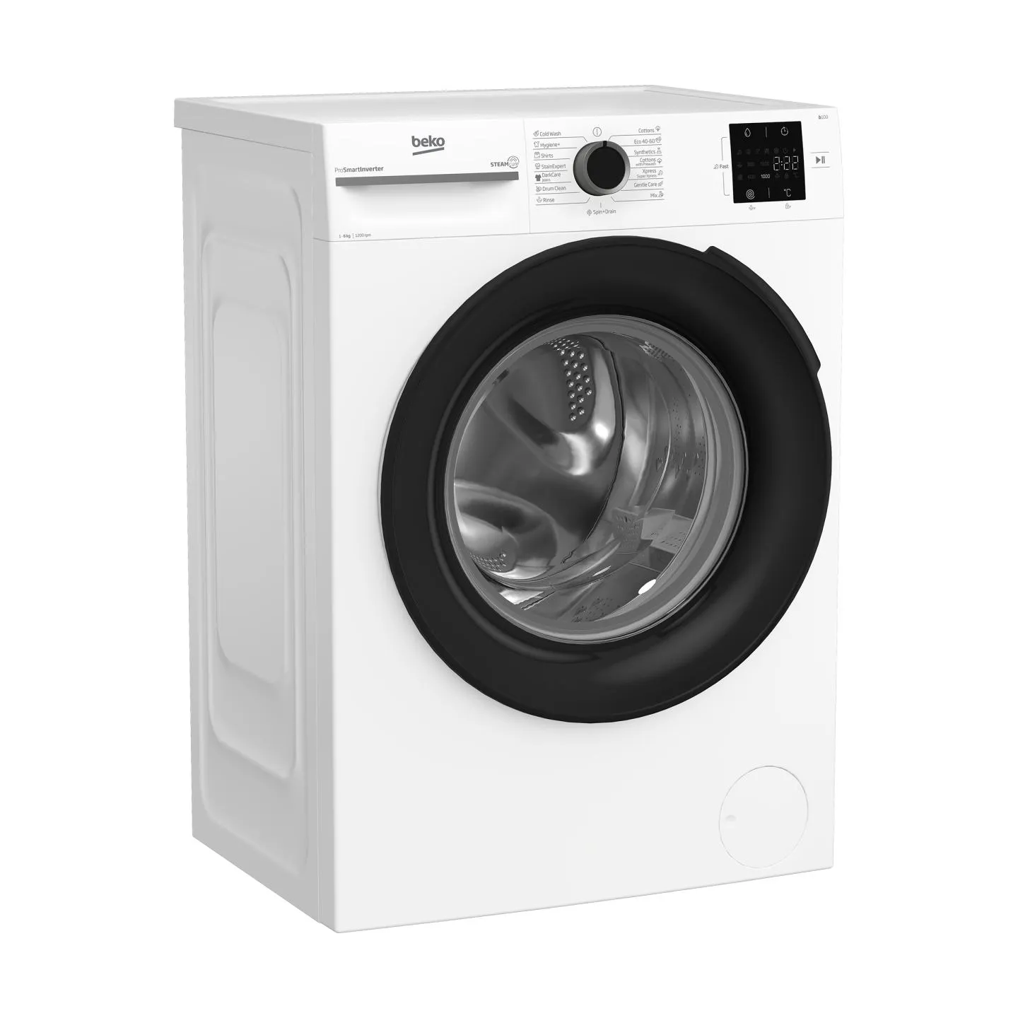 Beko Washing machine BM1WFSU36233WB, 6 kg, Energy class B, 44.6 cm, 1200 rpm, Inverter motor, Steam Cure / BM1WFSU36233WB