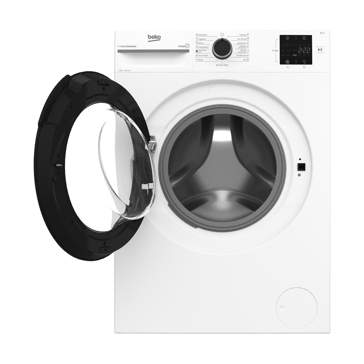 Beko Washing machine BM1WFSU36233WB, 6 kg, Energy class B, 44.6 cm, 1200 rpm, Inverter motor, Steam Cure / BM1WFSU36233WB