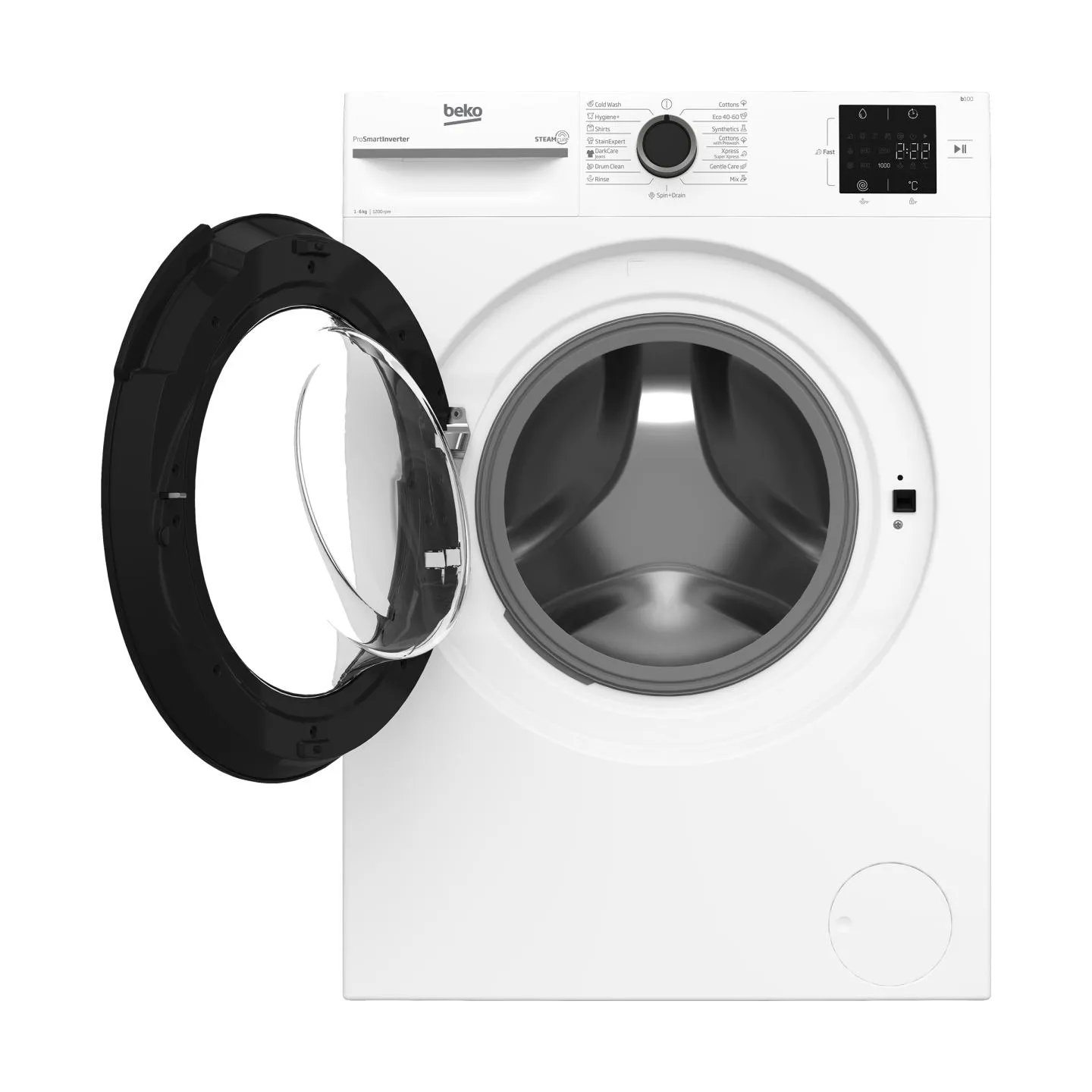 Beko Washing machine BM1WFSU36233WB, 6 kg, Energy class B, 44.6 cm, 1200 rpm, Inverter motor, Steam Cure / BM1WFSU36233WB