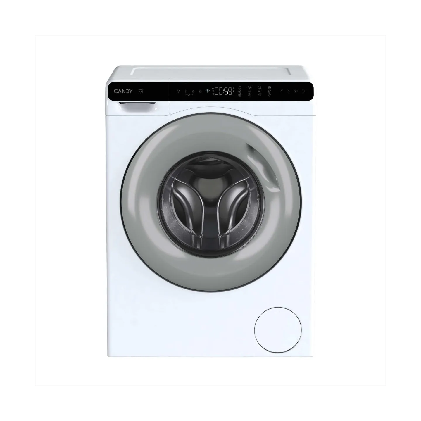 Candy Washing machine CW50-BP12307GU-S, Height 70 cm, 5 kg, 1200 rpm, Energy class A, Depth 49 cm / CW50-BP12307GU-S