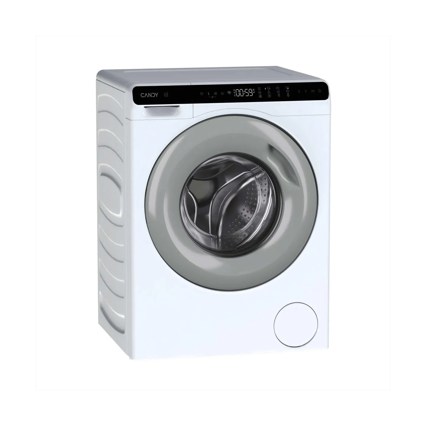 Candy Washing machine CW50-BP12307GU-S, Height 70 cm, 5 kg, 1200 rpm, Energy class A, Depth 49 cm / CW50-BP12307GU-S