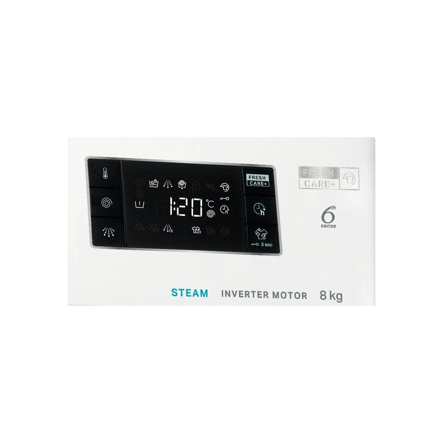 Whirlpool Washing machine FFB 8258 WV EE, 8 kg, 1200 rpm, Energy class B, Depth 63 cm, Steam refresh / FFB8258WVEE
