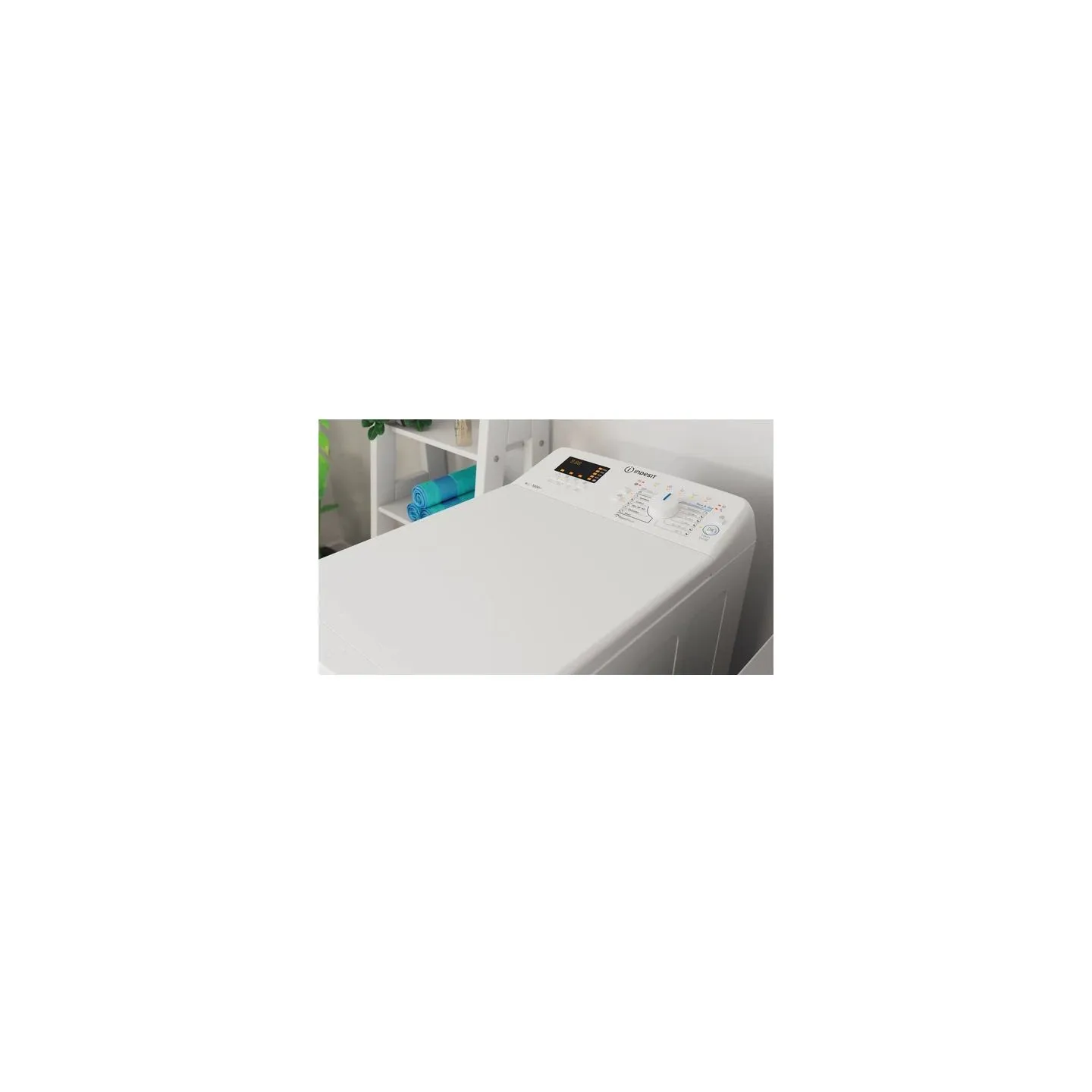 Indesit Top load washing machine BTW S60400 EU/N, Energy class C, 6kg, 1000 rpm, Depth 60 cm / BTWS60400EU/N
