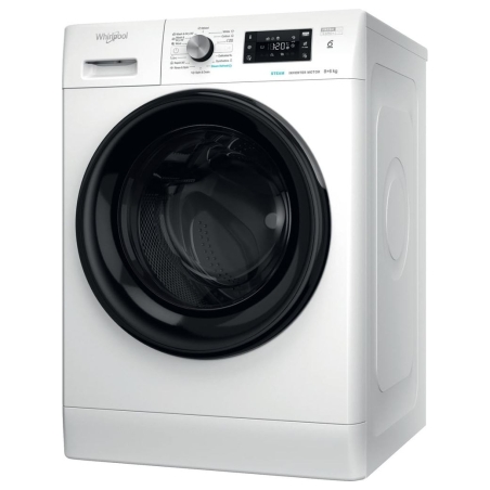Whirlpool Washing machine - Dryer FFWDB 864349 BV EE, 1400 rpm, Energy class D, 8kg - 6kg, Depth 54 cm, Inverter motor, Steam Re