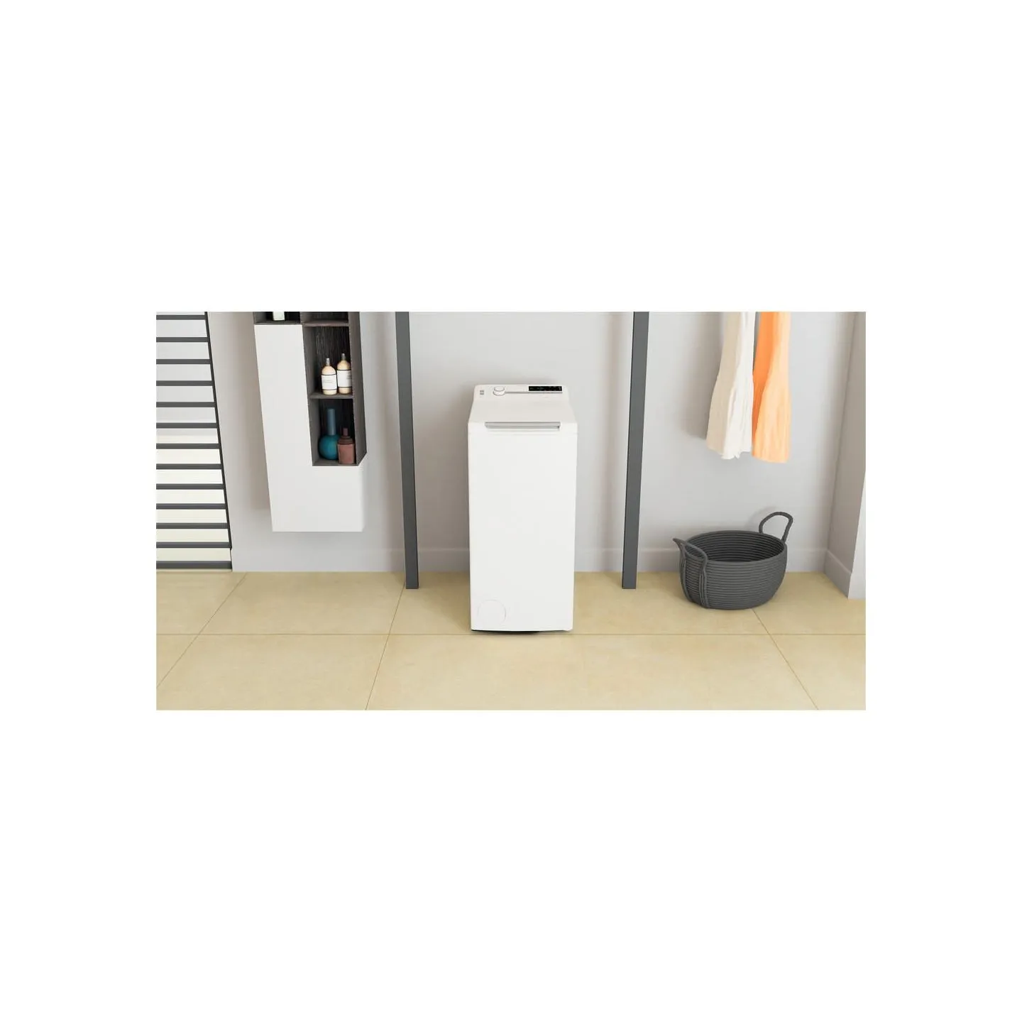 Whirlpool Top load washing machine TDLR 7231BS EU 7 kg, 1200 rpm, Energy class D, Width 40 cm, Depth 60 cm, Inverter motor / TDL