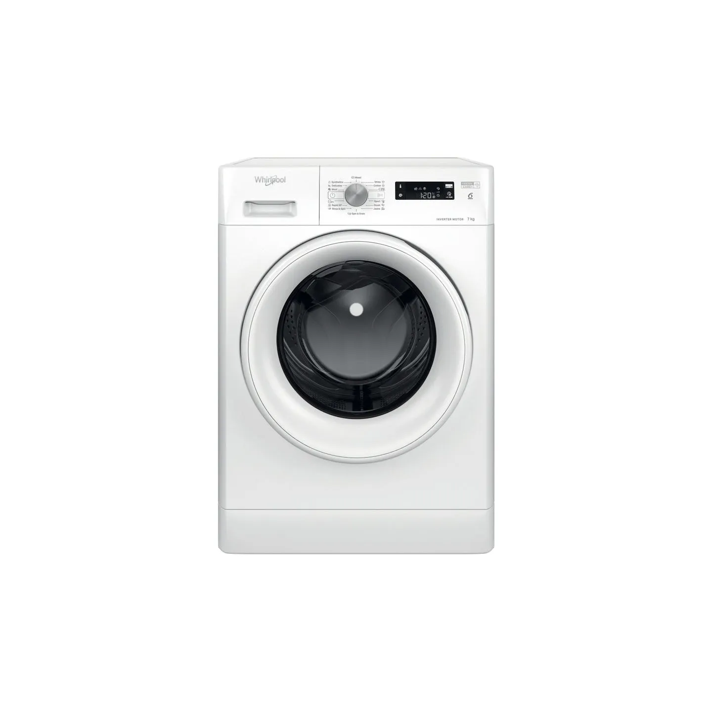 Whirlpool Washing machine FFS 7469 W EE, 7 kg, 1400 rpm, Energy class A, Depth 57.5 cm / FFS7469WEE