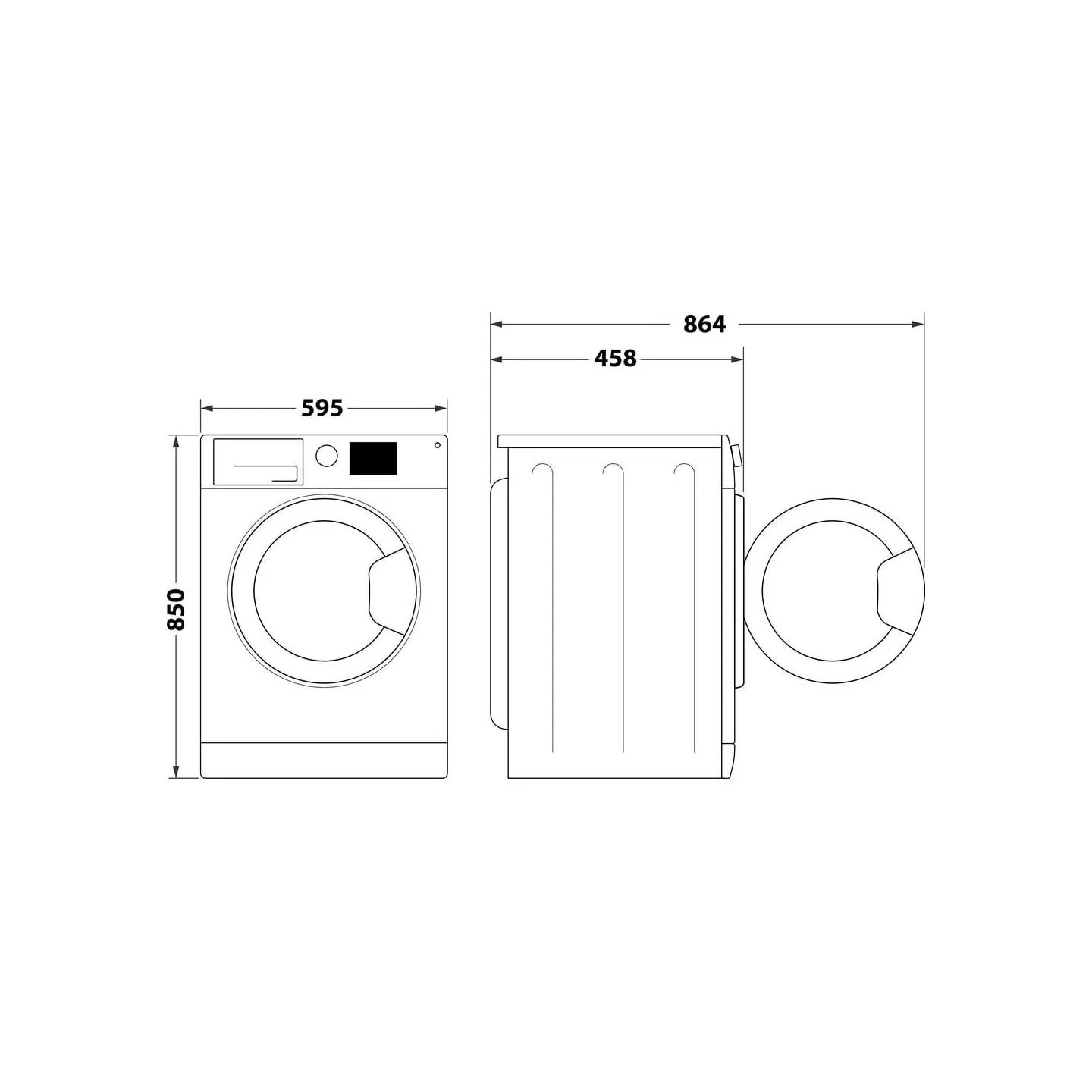 Whirlpool Washing machine WRBSS 6249 W EU, 6 kg,  1200 rpm, Energy class E, Depth 42.5 cm, Inverter motor / WRBSS6249WEU?/PACKAG