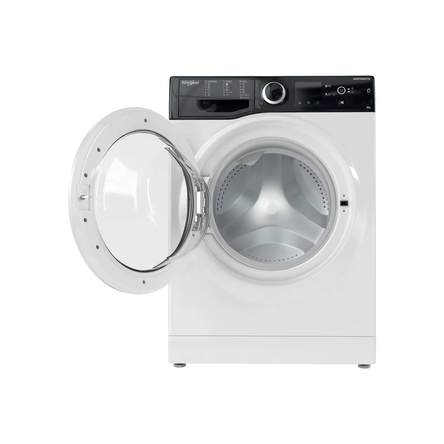 Whirlpool Washing machine WRBSS 6249 W EU, 6 kg,  1200 rpm, Energy class E, Depth 42.5 cm, Inverter motor / WRBSS6249WEU?/PACKAG