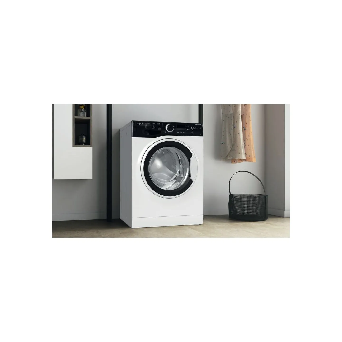 Whirlpool Washing machine WRBSS 6249 W EU, 6 kg,  1200 rpm, Energy class E, Depth 42.5 cm, Inverter motor / WRBSS6249WEU?/PACKAG