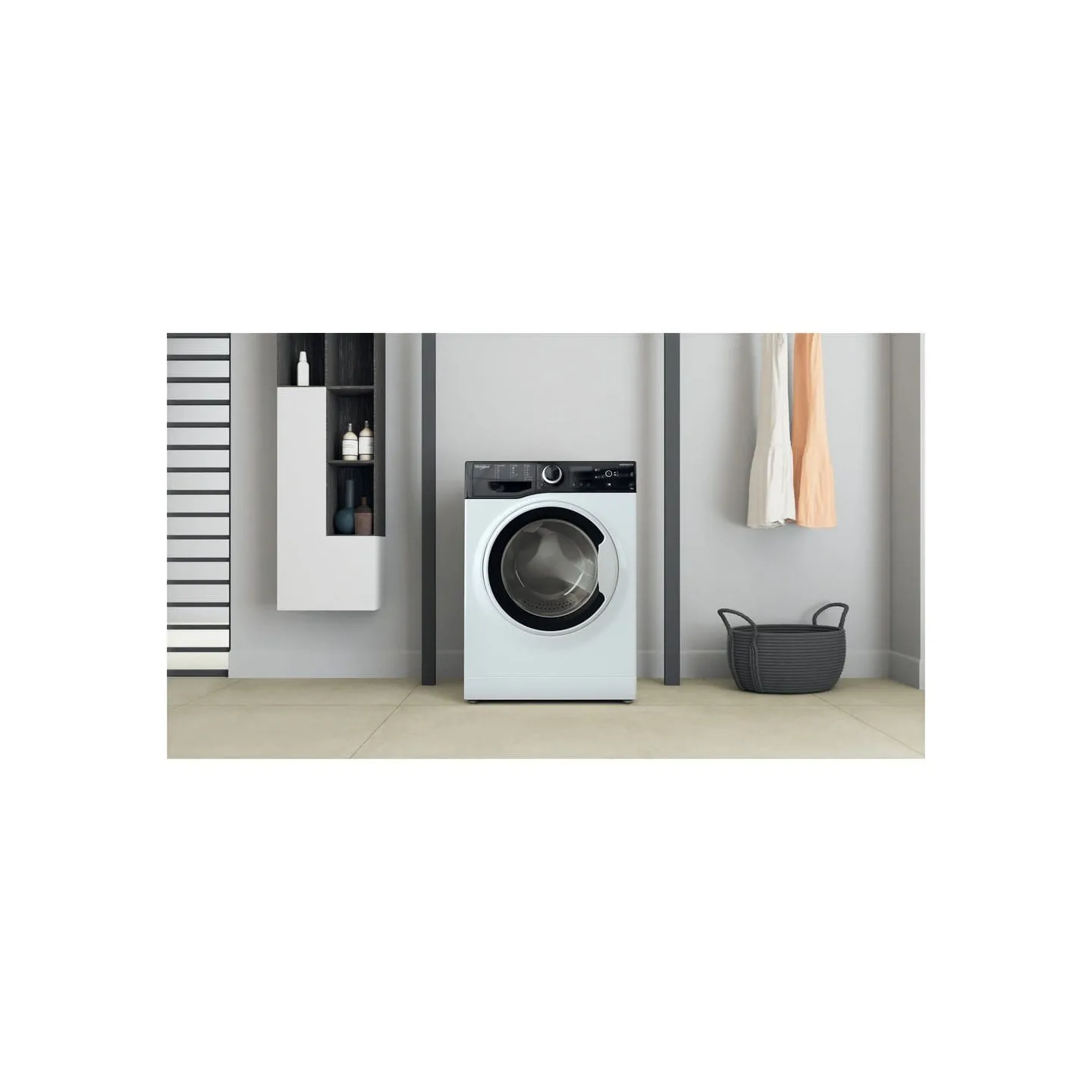 Whirlpool Washing machine WRBSS 6249 W EU, 6 kg,  1200 rpm, Energy class E, Depth 42.5 cm, Inverter motor / WRBSS6249WEU?/PACKAG