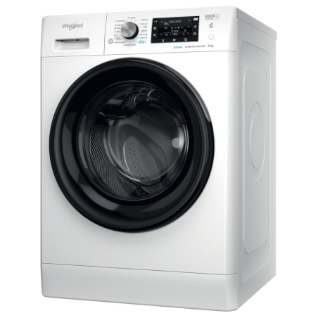 Whirlpool Washing machine FFD 9489 BV EE, 9kg, 1400 rpm, Energy class A, Depth 63 cm, Inverter motor, Black doors / FFD9489BVEE