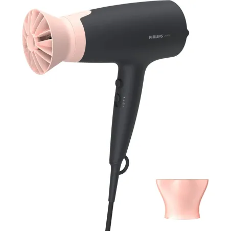 Philips 3000 series Hair Dryer BHD350/10, 2100W, 6 heat and speed settings, Advanced ionizing care, ThermoProtect Supplement / B