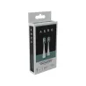 Aeno Replacement toothbrush heads, White, Dupont bristles, 2pcs in set (for ADB0001S/ADB0002S)
