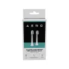 Aeno Replacement toothbrush heads, White, Dupont bristles, 2pcs in set (for ADB0003/ADB0005 and ADB0004/ADB0006)