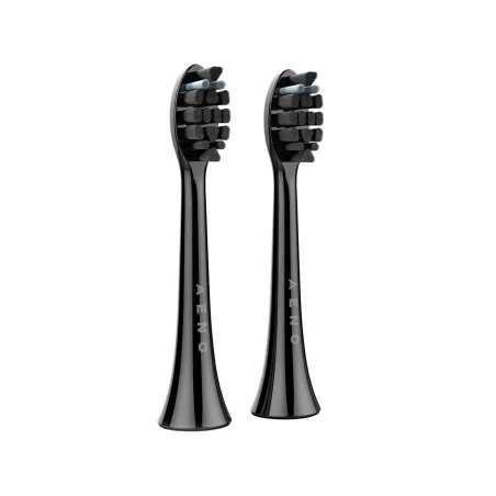 Aeno Replacement toothbrush heads, Black, Dupont bristles, 2pcs in set (for ADB0004/ADB0006 and ADB0003/ADB0005)