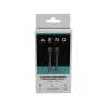 Aeno Replacement toothbrush heads, Black, Dupont bristles, 2pcs in set (for ADB0004/ADB0006 and ADB0003/ADB0005)