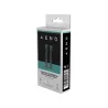 Aeno Replacement toothbrush heads, Black, Dupont bristles, 2pcs in set (for ADB0004/ADB0006 and ADB0003/ADB0005)