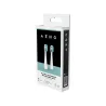 Aeno Replacement toothbrush heads, White, Dupont bristles, 2pcs in set (for ADB0007/ADB0008)
