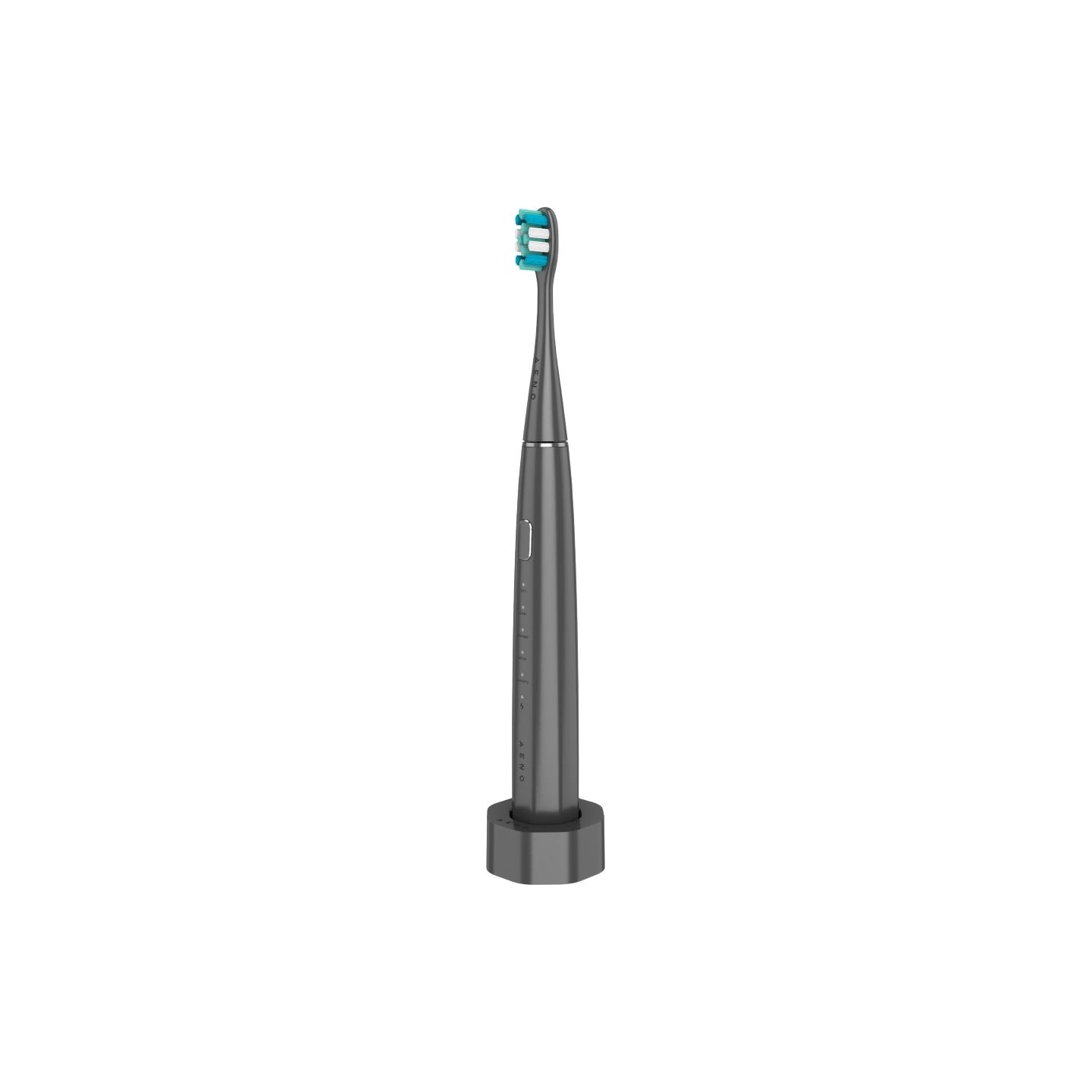 Aeno Wireless Tooth Brush, Grey, 3 Brush Heads, 1400mAh, Function: Soft, Clean, Massage, White, Sweep