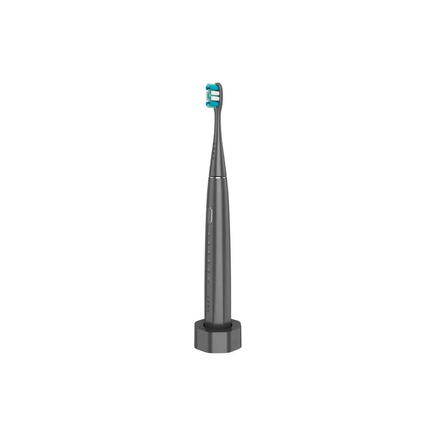 Aeno Wireless Tooth Brush, Grey, 3 Brush Heads, 1400mAh, Function: Soft, Clean, Massage, White, Sweep