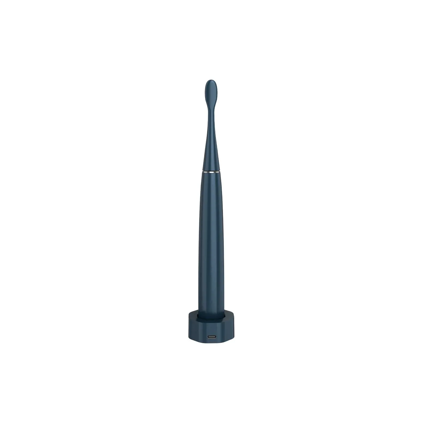 Aeno Wireless Tooth Brush, Navy Blue, 3 Brush Heads, 1400mAh, Function: Soft, Clean, Massage, White, Sweep