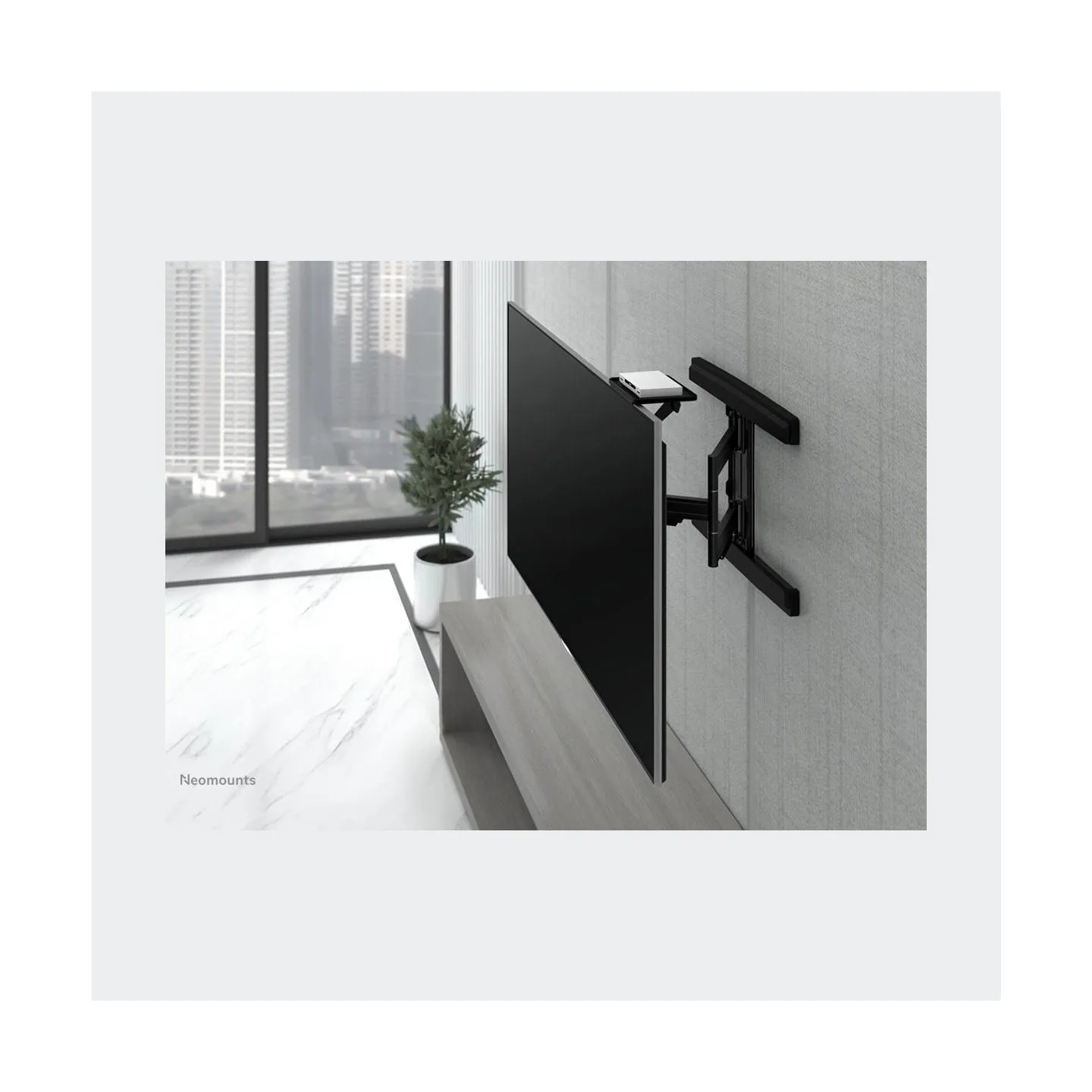 Neomounts BY NEWSTAR UNIVERSAL MULTIMEDIA SHELF WIDTH 18CM