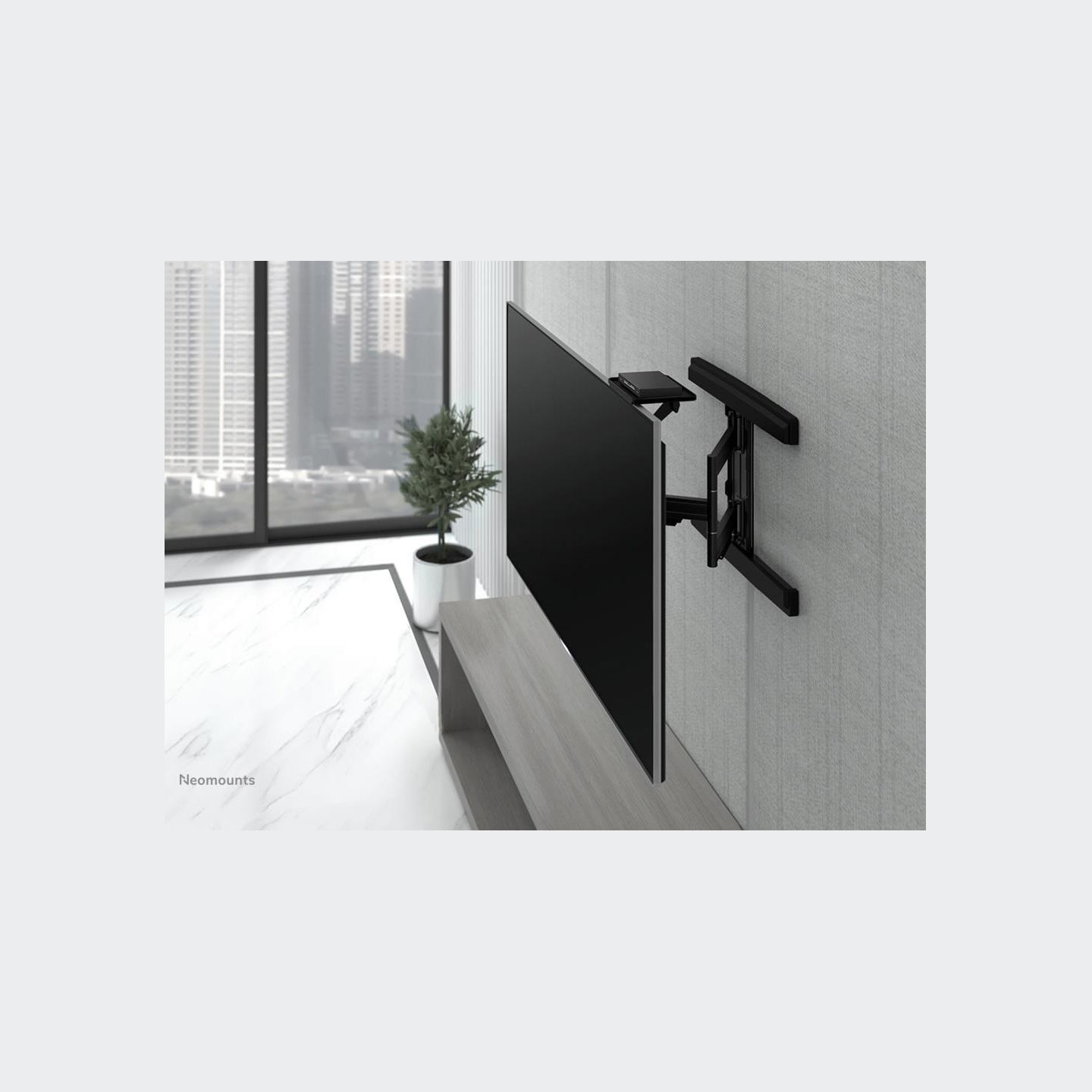 Neomounts BY NEWSTAR UNIVERSAL MULTIMEDIA SHELF WIDTH 18CM