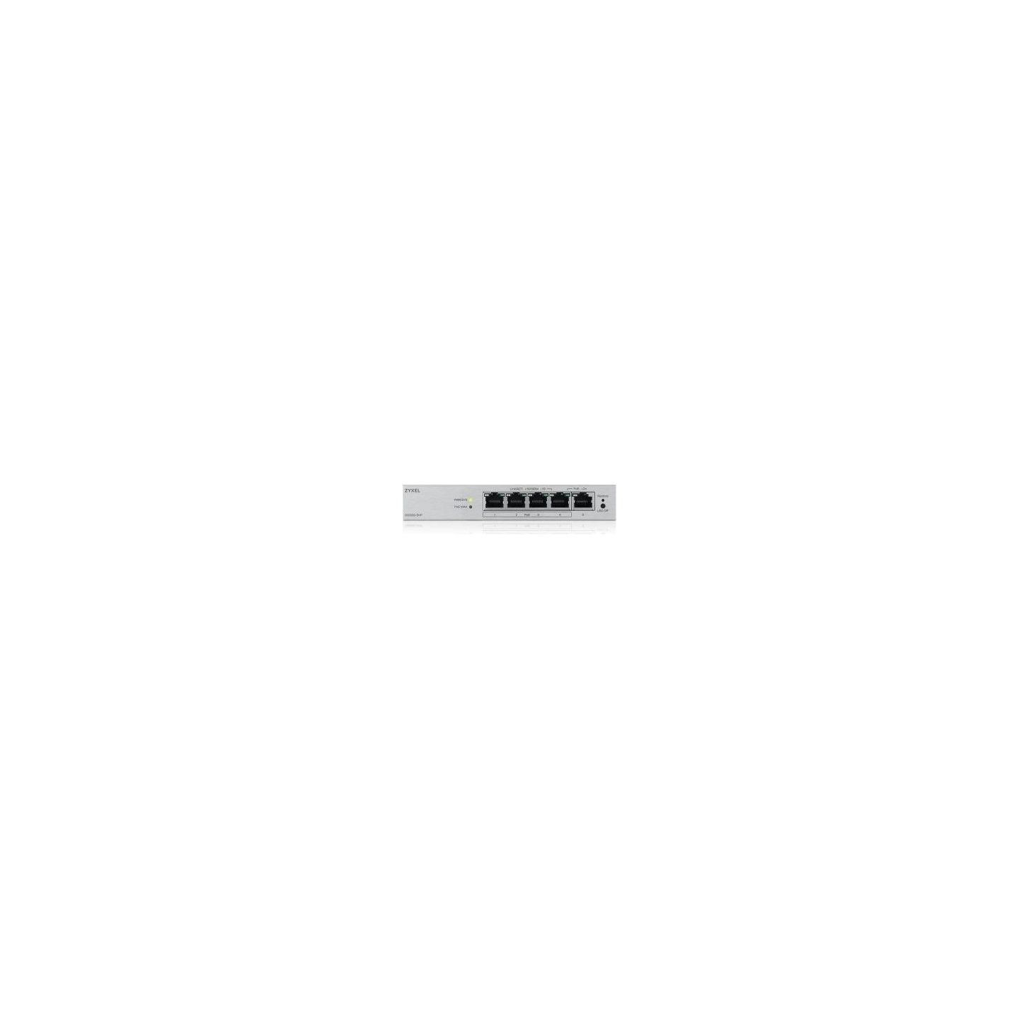 Zyxel GS1200-5HP V3, 5 PORT GIGABIT POE+ WEBMANAGED DESKTOP SWITCH, 4X POE, 68 WATT (5Y WARRANTY)