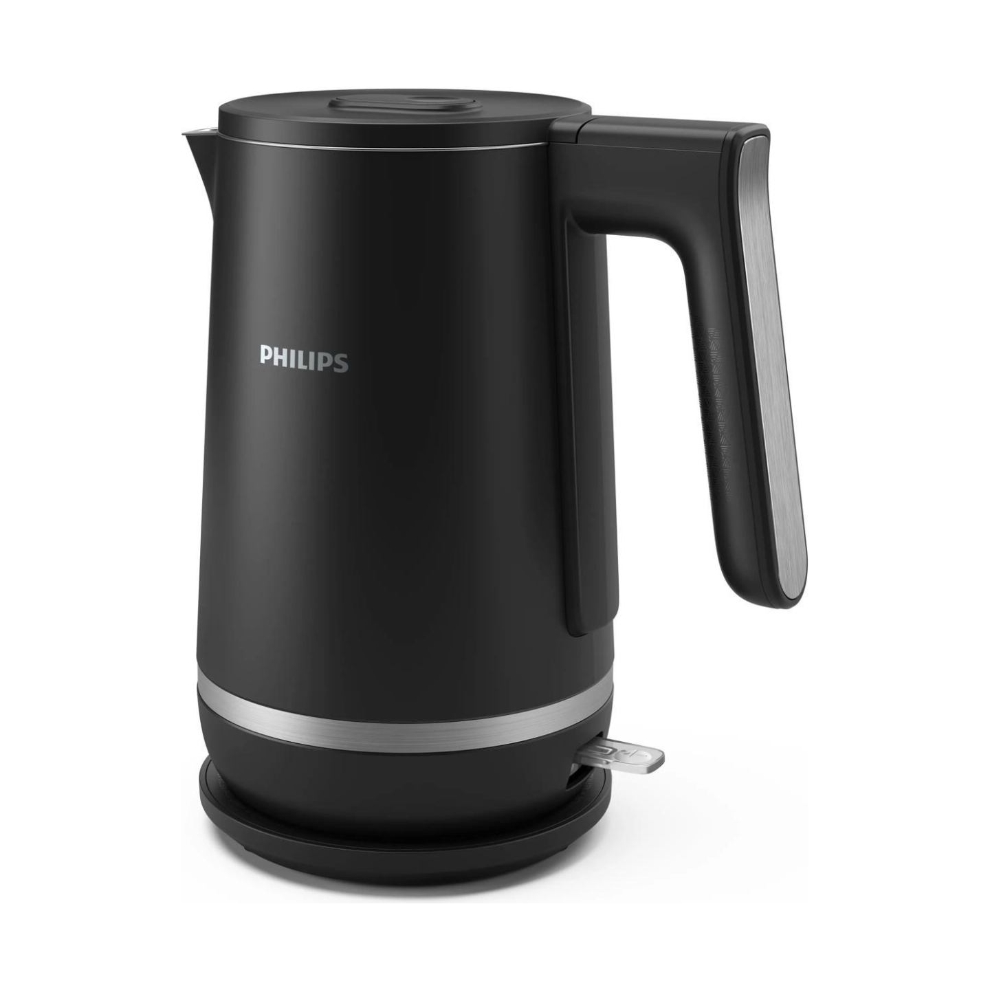 Philips Double Walled Kettle | HD9395/90 | Electric | 2200 W | 1.7 L | Stainless steel/Plastic | 360° rotational base | Black