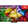 LG TV mini RGB 75MRGB87B3B 75inch