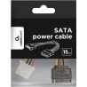 Gembird CC-SATA-PS-M SATA male to Molex