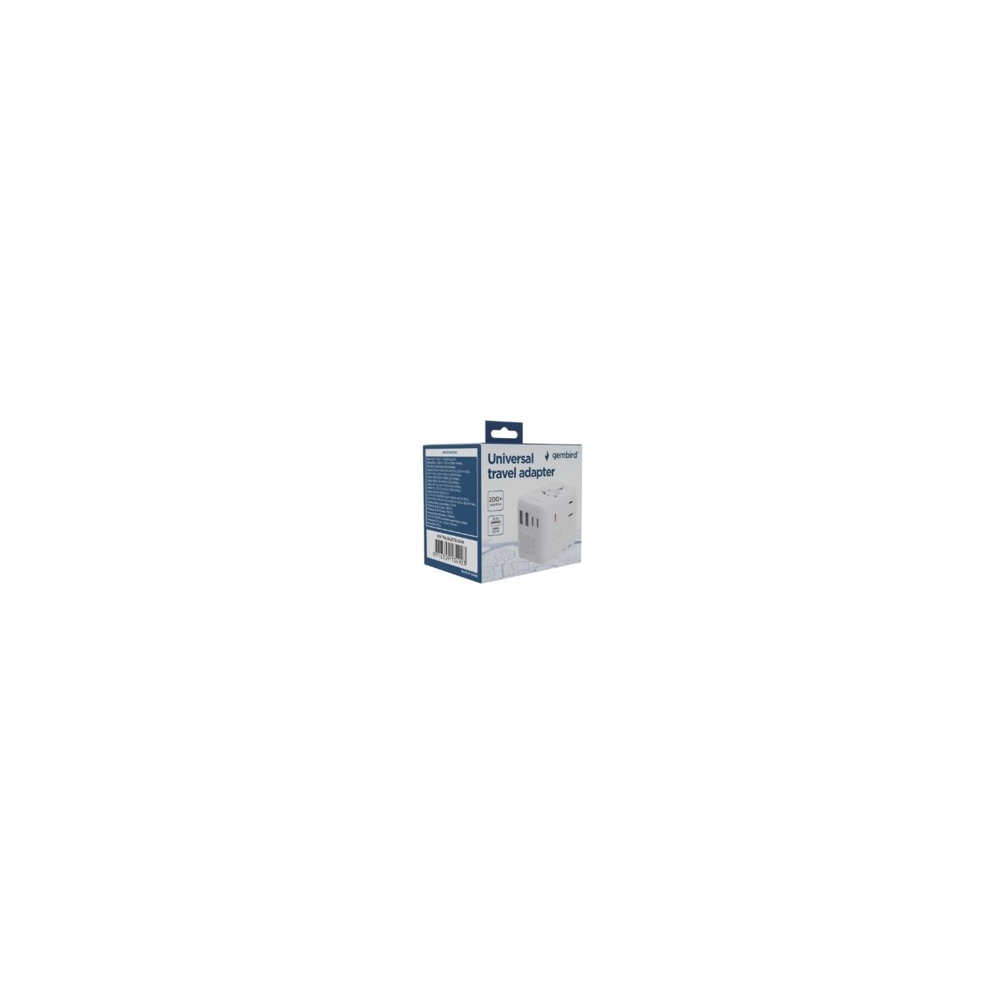 Gembird Universal travel power adapter