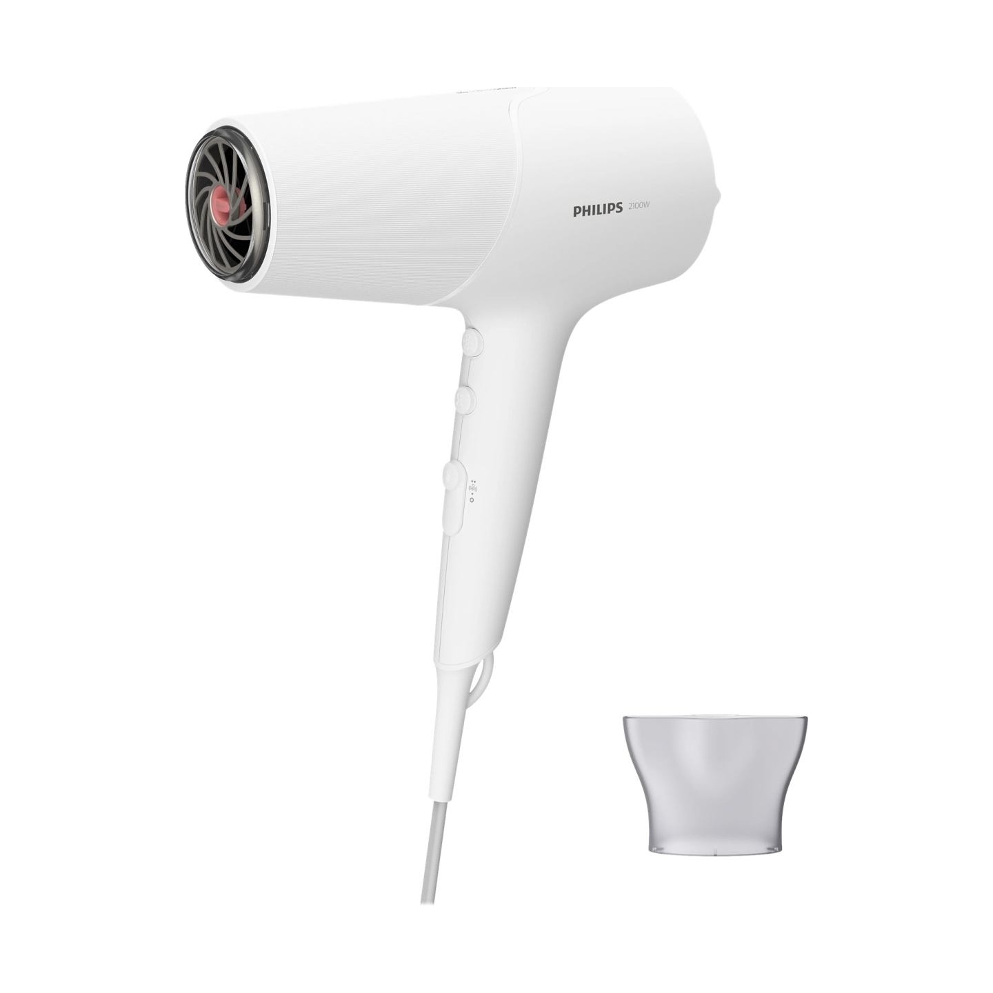 Philips 5000 Series hair dryer BHD500/00, 2100 W, ThermoShield technology, 2x ionic care,  3 heat & 2 speed settings / BHD500/00