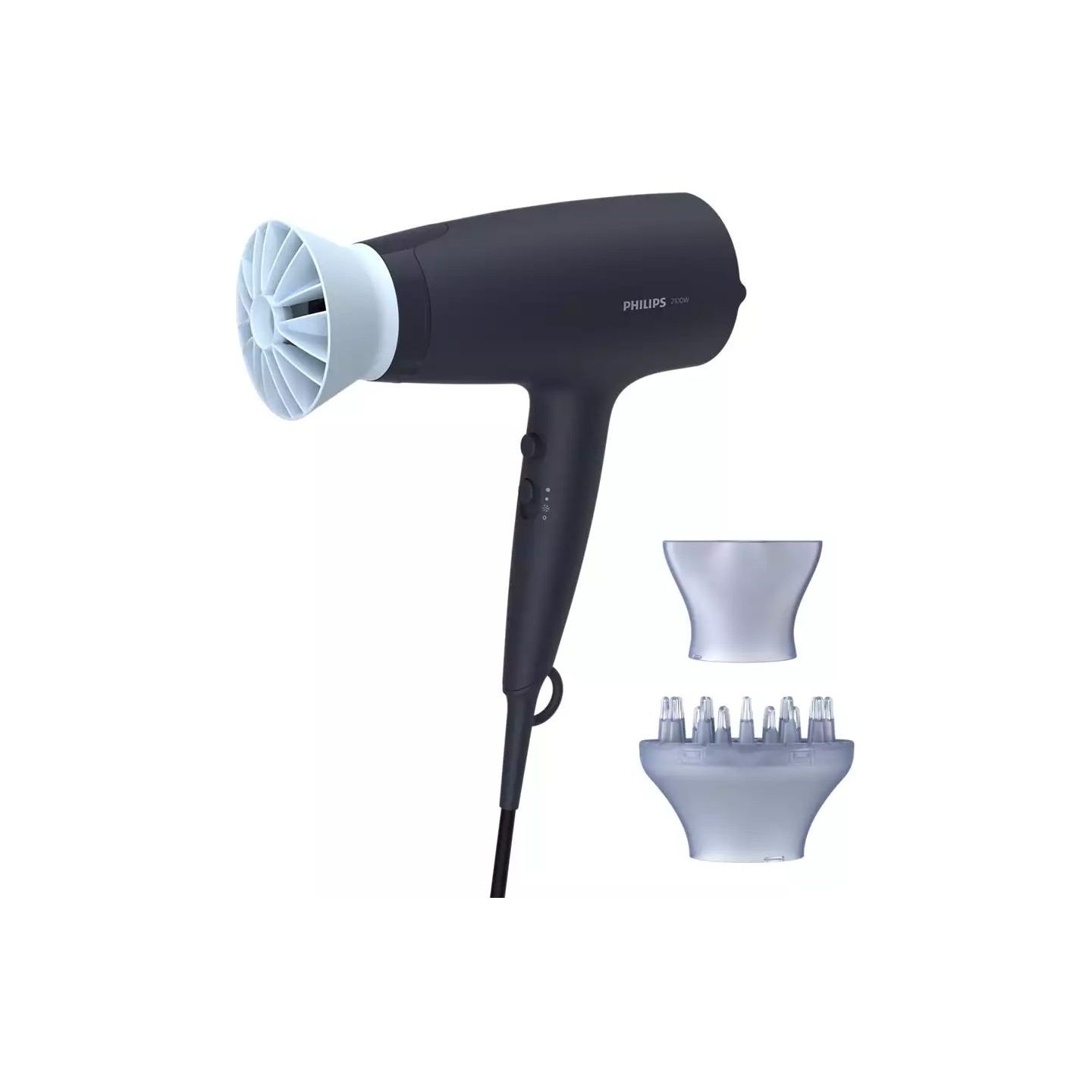 Philips 3000 series Hairdryer BHD360/20, 2100W, 6 heat and speed settings, Advanced ionizing care, ThermoProtect / BHD360/20