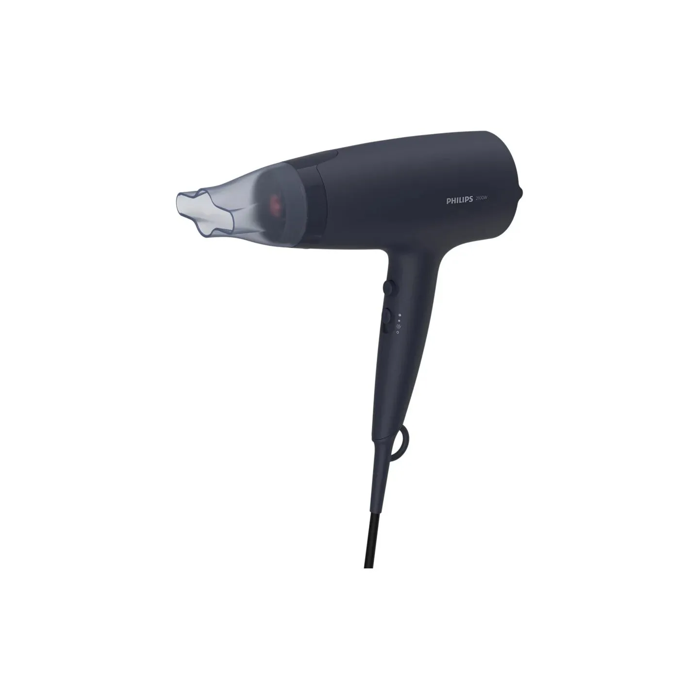 Philips | Hair Dryer | BHD360/20 | 2100 W | Number of temperature settings 6 | Ionic function | Diffuser nozzle | Black/Blue