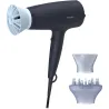 Philips | Hair Dryer | BHD360/20 | 2100 W | Number of temperature settings 6 | Ionic function | Diffuser nozzle | Black/Blue
