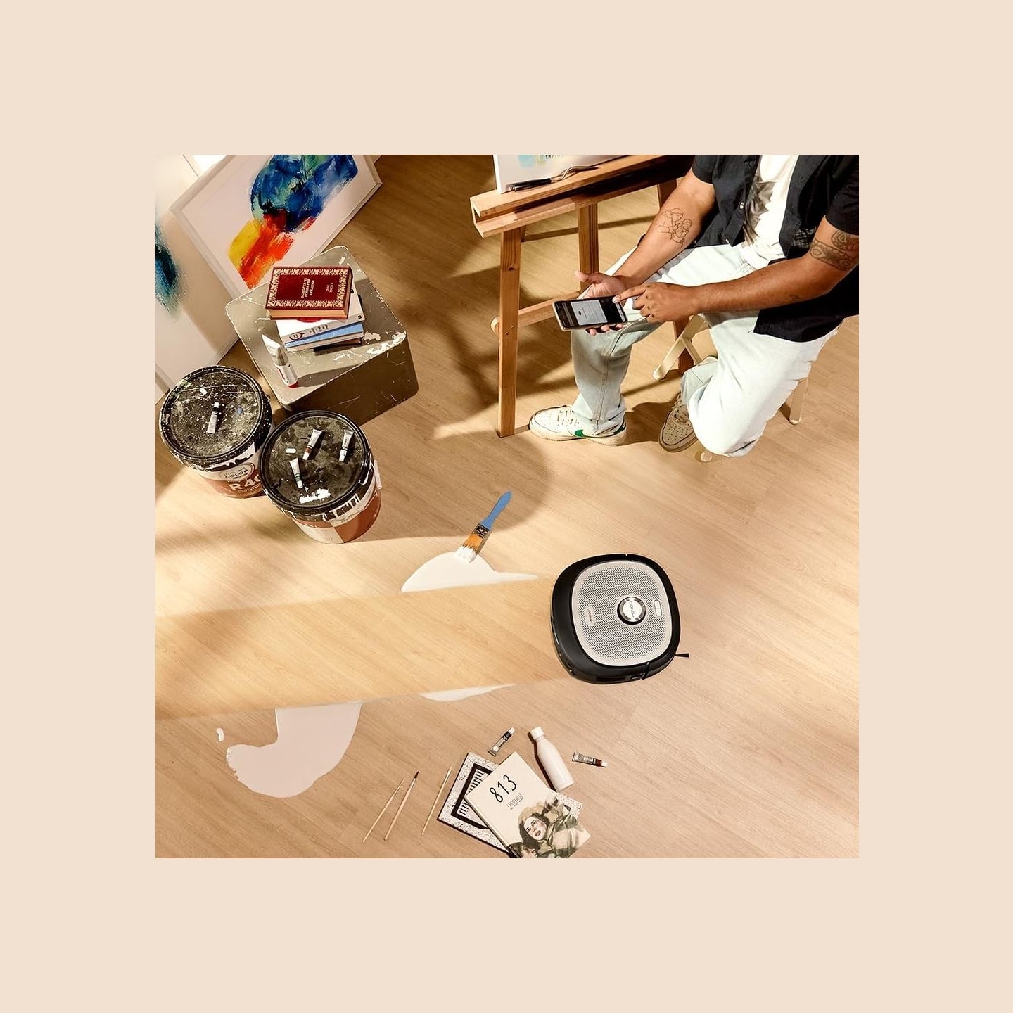 Cecotec Robotic Vacuum Cleaner | Conga Z100 | Operating time (max) 320 min | Wet&Dry | 5200 mAh | Dust capacity 3 L | Black | 20