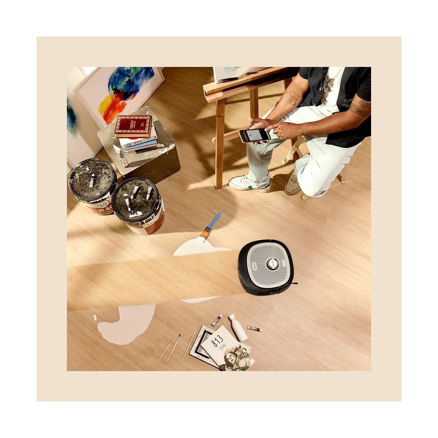Cecotec Robotic Vacuum Cleaner | Conga Z100 | Operating time (max) 320 min | Wet&Dry | 5200 mAh | Dust capacity 3 L | Black | 20