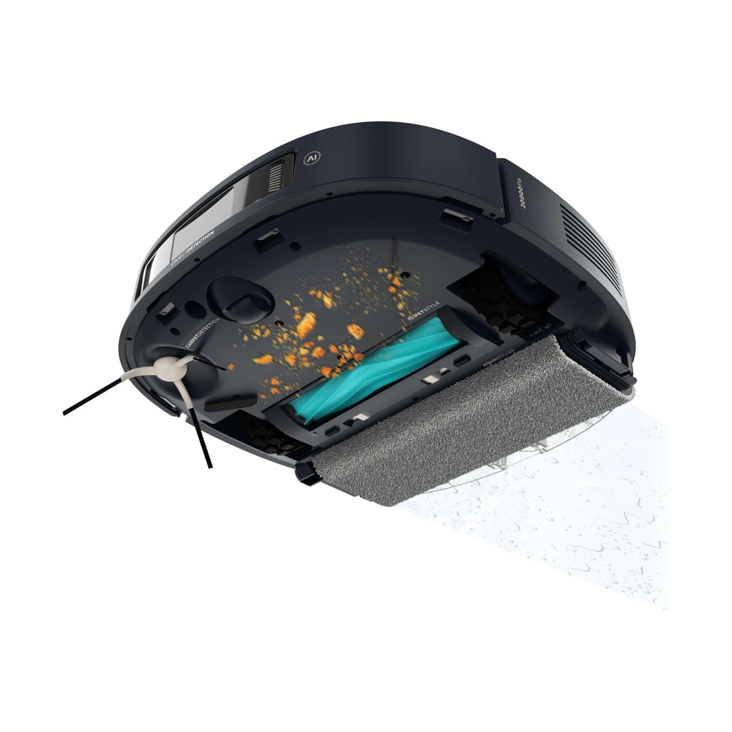 Cecotec Robotic Vacuum Cleaner | Conga Z100 | Operating time (max) 320 min | Wet&Dry | 5200 mAh | Dust capacity 3 L | Black | 20
