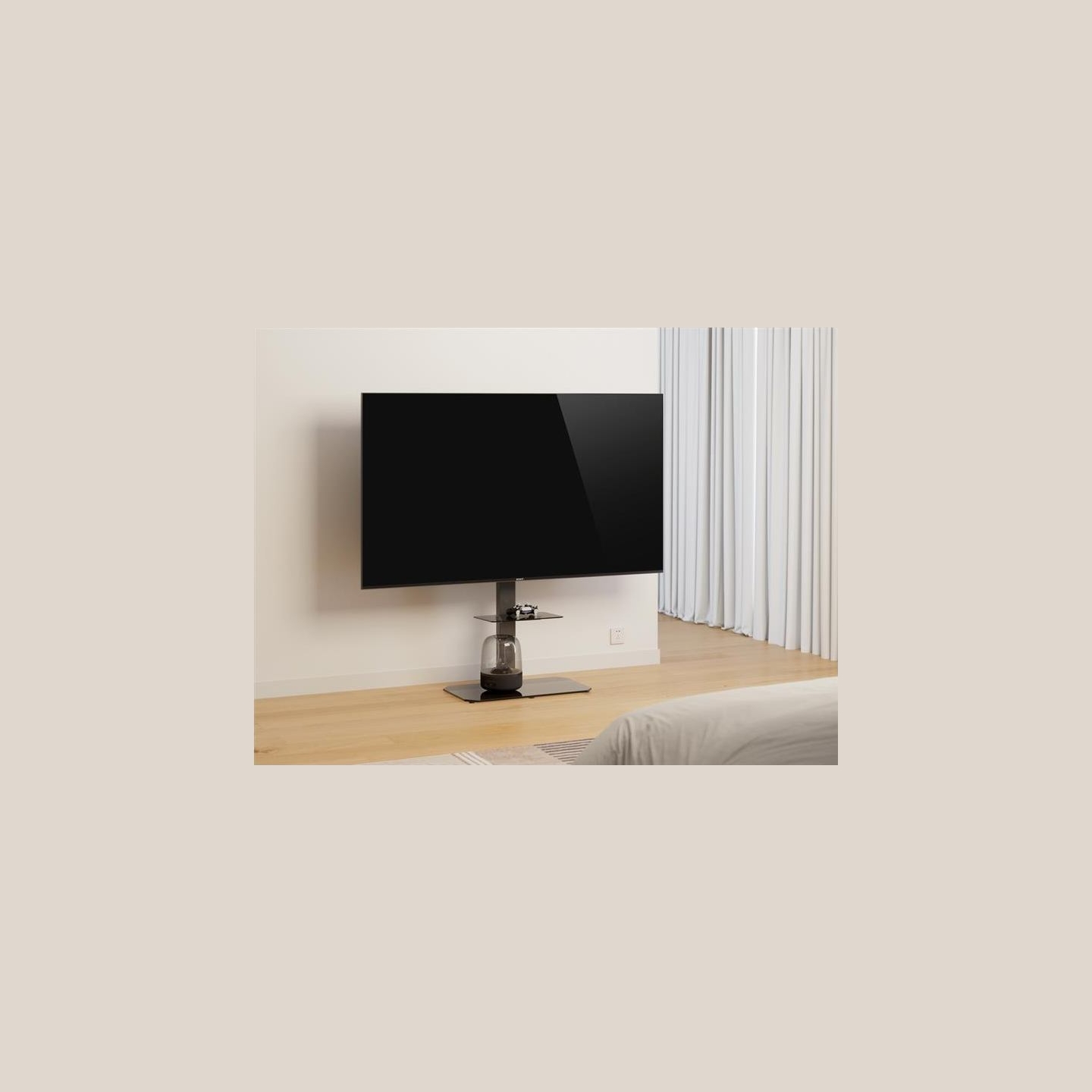 Gembird TV floor stand 43 - 86 black
