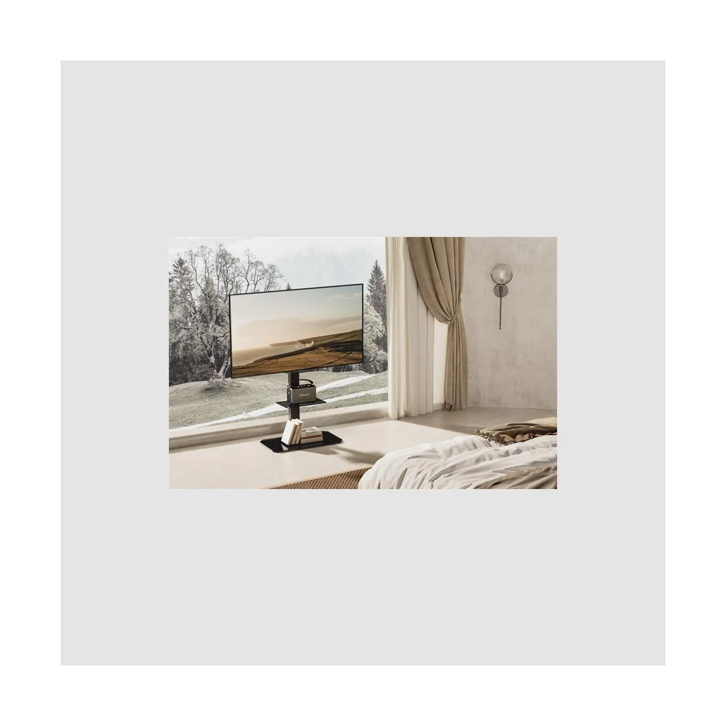 Gembird TV floor stand 43 - 86 black