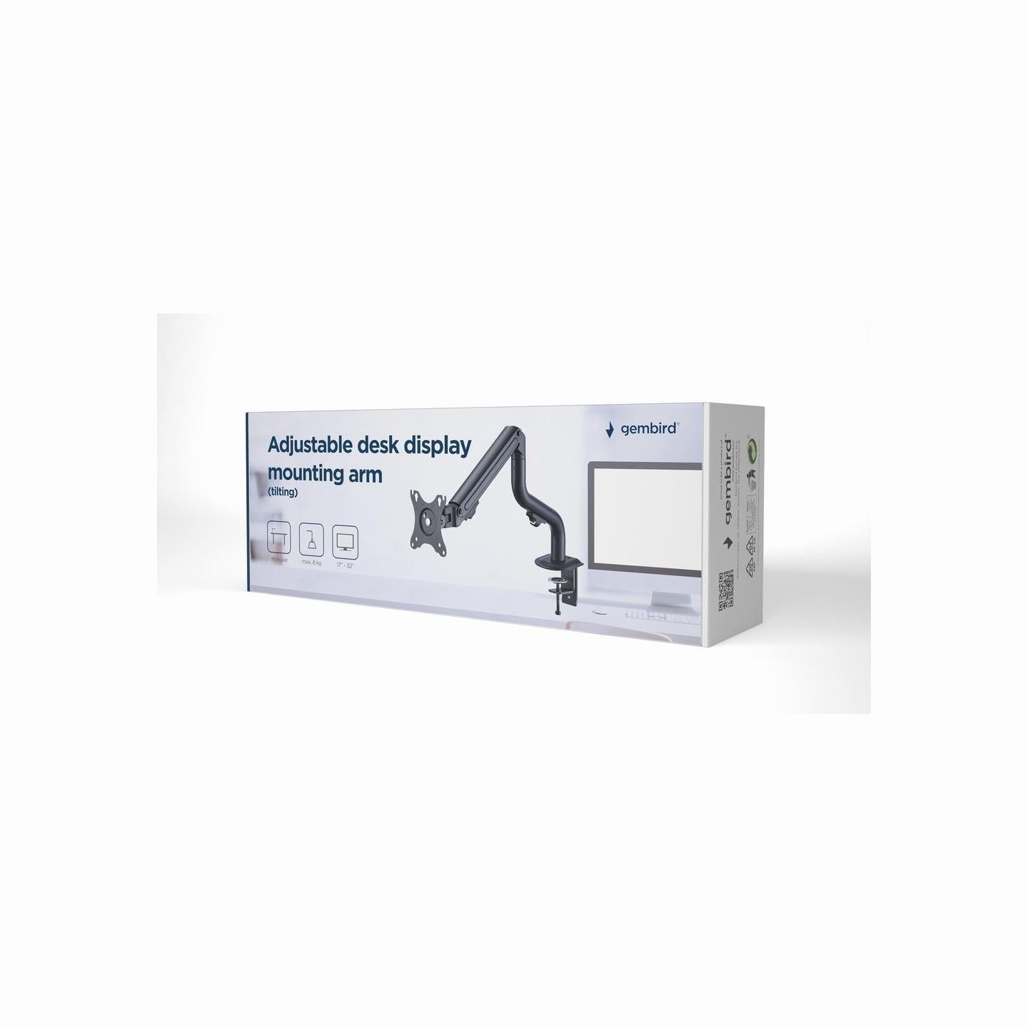 Gembird DISPLAY ACC MOUNTING ARM/17-32" MA-DA1-02 GEMBIRD