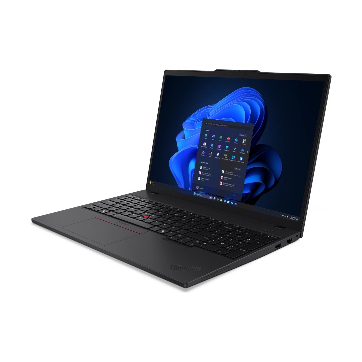Lenovo ThinkPad T16 Gen 4 Core™ Ultra 7 255U 512GB SSD 32GB 16" WUXGA (1920x1200) IPS WIN11 Pro IR Webcam BLACK Backlit Keyboard