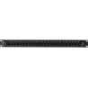 Lanberg Rackmount 19" 1U Fiber Patch panel 24xSC Simplex/24XLC Duplex Black with Accessories | FOP1-24SS-LDB