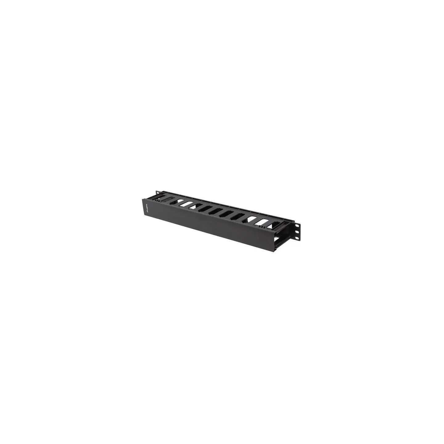 Lanberg 19" Cable managmement 1U, Type A, Plastic | AK-1703-B | Black