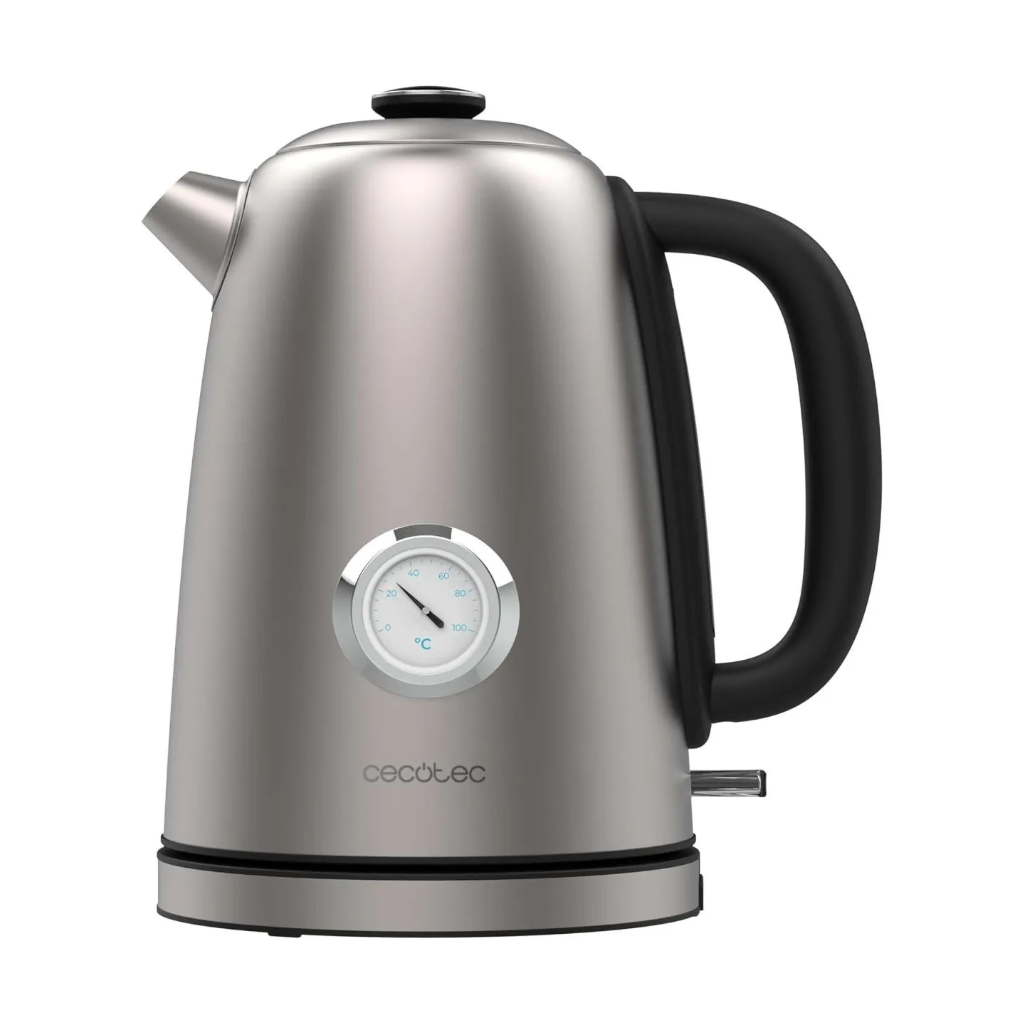 Cecotec Kettle | Thermosense 620 Vintage | Electric | 2200 W | 1.7 L | Stainless steel | 360° rotational base | Stainless steel