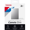 Toshiba Canvio Slim | HDTD320ES3EA | 2000 GB | 2.5 " | USB 3.2 Gen1 | Silver