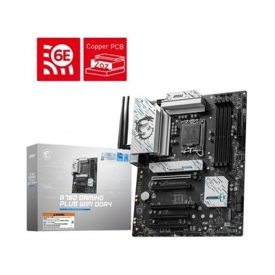 MSI Motherboard B760 GAMING PLUS WIFI s1700 4DDR4 DP/HDMI ATX